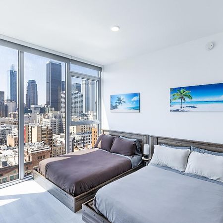 Top Floor High Rise 3 Bed Dtla Skyscraper Penthouse Лос-Анджелес Екстер'єр фото