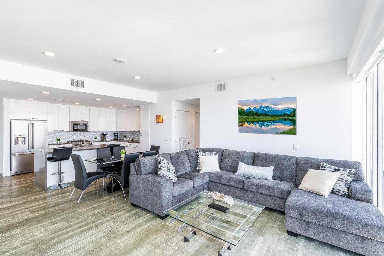 Top Floor High Rise 3 Bed Dtla Skyscraper Penthouse Лос-Анджелес Екстер'єр фото