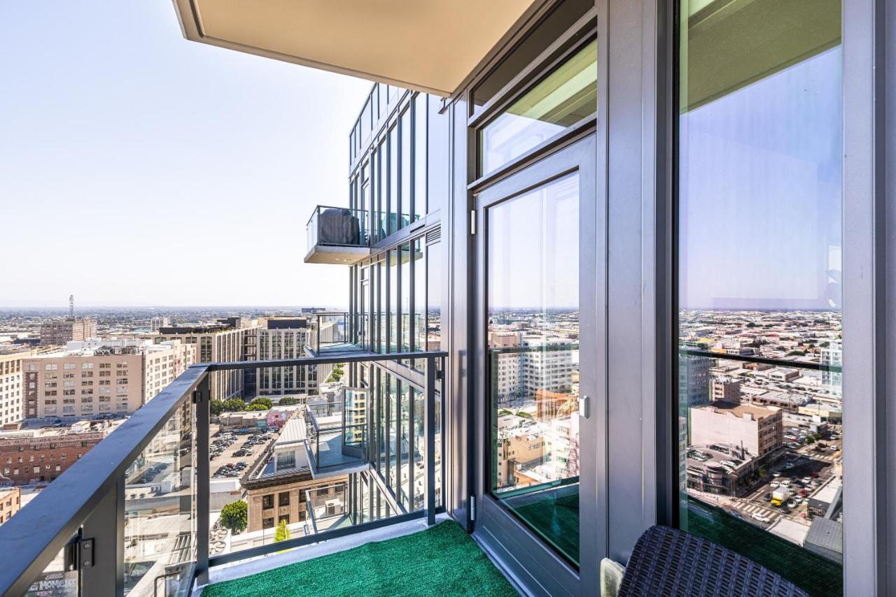 Top Floor High Rise 3 Bed Dtla Skyscraper Penthouse Лос-Анджелес Екстер'єр фото