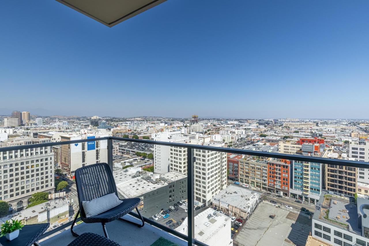 Top Floor High Rise 3 Bed Dtla Skyscraper Penthouse Лос-Анджелес Екстер'єр фото