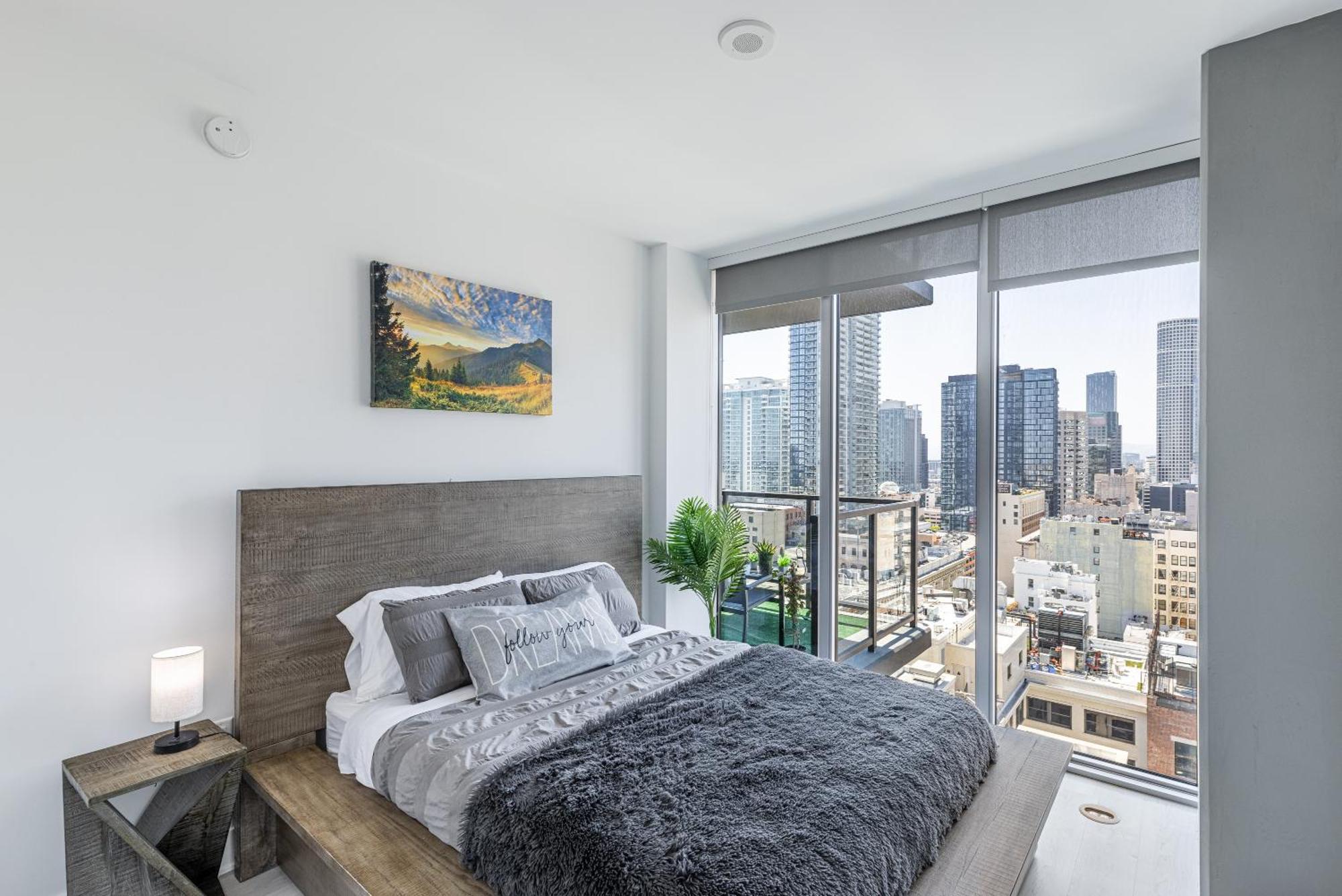 Top Floor High Rise 3 Bed Dtla Skyscraper Penthouse Лос-Анджелес Екстер'єр фото