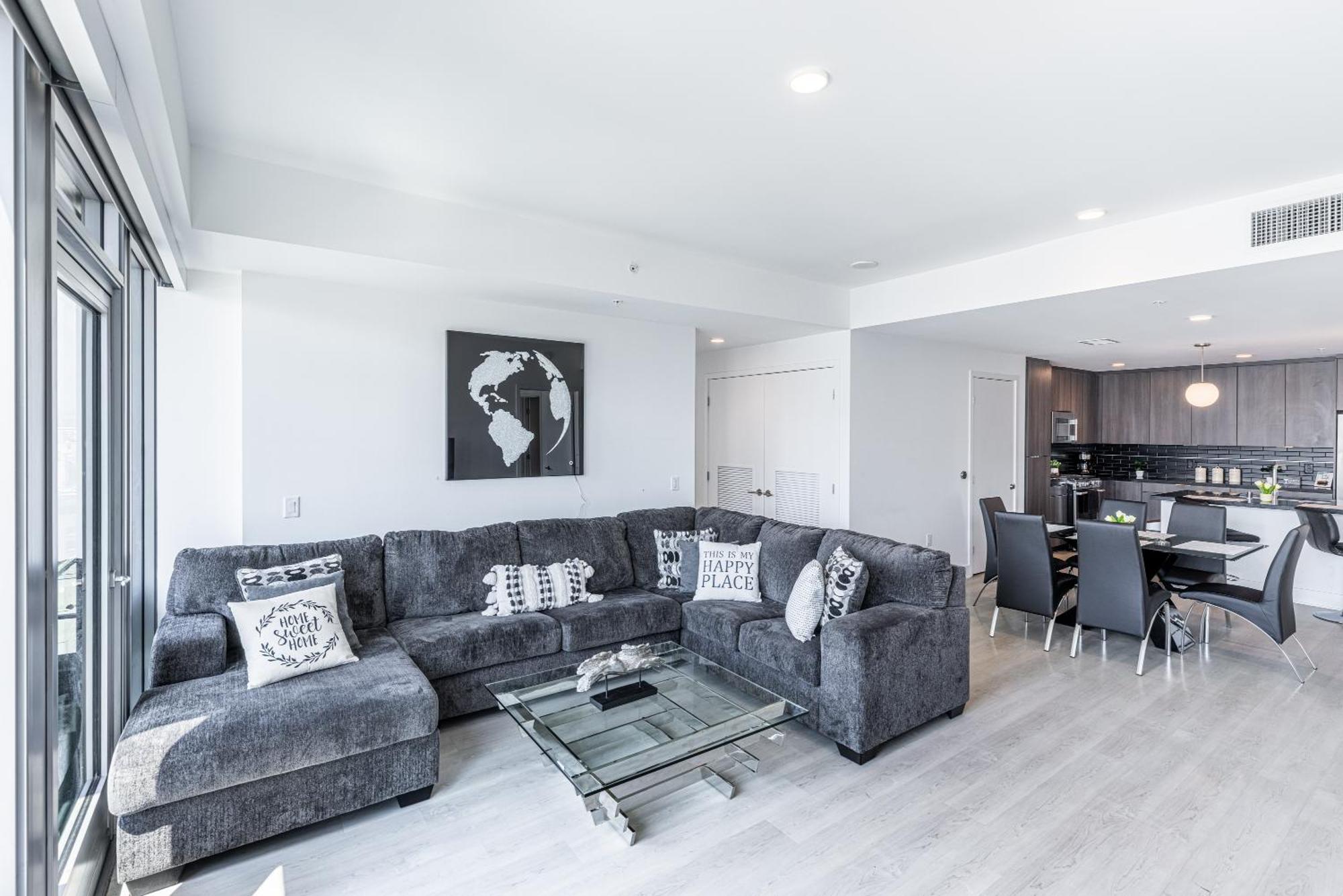 Top Floor High Rise 3 Bed Dtla Skyscraper Penthouse Лос-Анджелес Екстер'єр фото